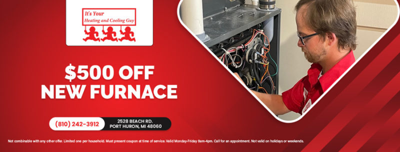 $500 OFF New Furnace