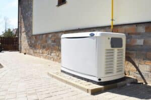 generator outside of a home